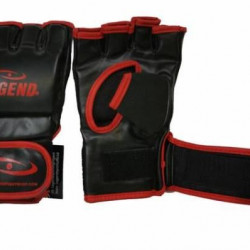 Legend Flow MMA handschoenen of Bokszak handschoenen zwart-rood 