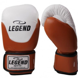 Bokshandschoenen Legend Thai series bruin leder 
