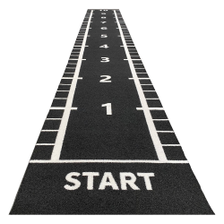 Sprinttrack 1,5 x 11m - Zwart