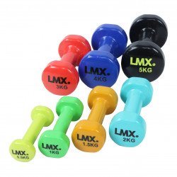 Vinyl dumbbellset 0,5 kg - 7kg