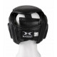 Hammer Boxing Hoofdbeschermer met Grid - Zwart - Leer Hammer Boxing Hoofdbeschermer met Grid - Zwart - Leer
