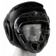 Hammer Boxing Hoofdbeschermer met Grid - Zwart - Leer Hammer Boxing Hoofdbeschermer met Grid - Zwart - Leer