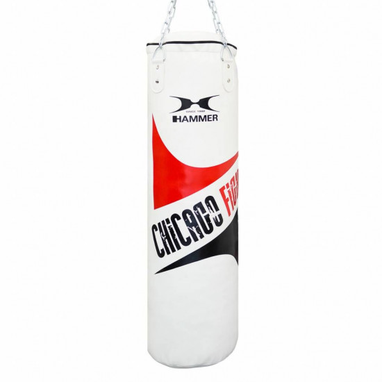 Hammer Bokszak Chicago Fight white 100 x 30 cm