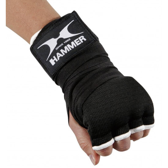 Hammer Boxing BINNENHANDSCHOEN Elastic Fit - zwartMaat L-XL