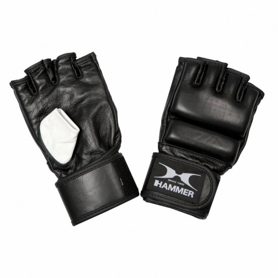 Hammer MMA Gloves Bokshandschoenen - Unisex - zwart - wedstrijdenMaat L-XL