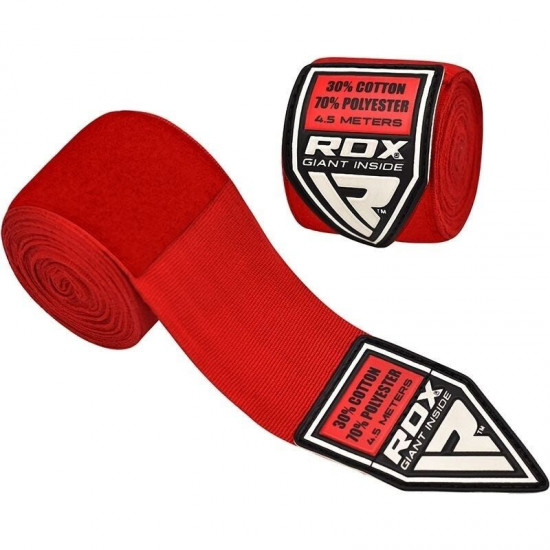 RDX Sports HW Professionele boksbandagesRood