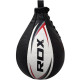 RDX Bokstraining lederen Speedbal | Speed BagZwart - Geel