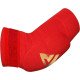 RDX Sports HY Elleboog padsRood/Goud - Maat L RDX Sports HY Elleboog padsRood/Goud - Maat L