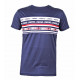 t-shirt navy blauw DriFit Legend inspiration quote - Maat: XS