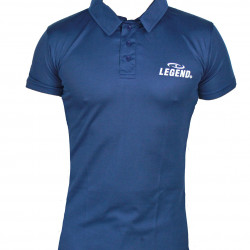 Polo Legend Slimfit Navy Blauw - Maat: XXL