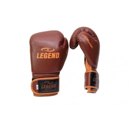 Bokshandschoenen Bruin powerfit & Protect - Maat: 8oz Bokshandschoenen Bruin powerfit & Protect - Maat: 8oz
