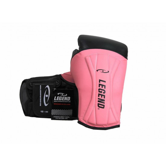 Bokshandschoenen Dames Legend Power Special Roze - Maat: 16oz Bokshandschoenen Dames Legend Power Special Roze - Maat: 16oz