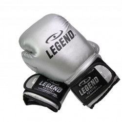 Bokshandschoenen Zilver powerfit  Protect - Maat: 12oz