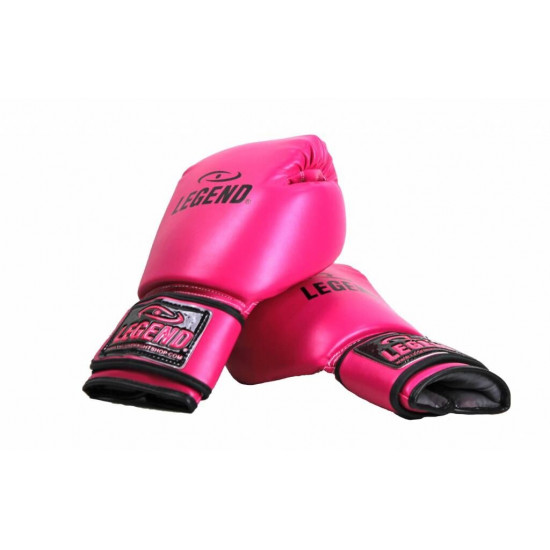 Bokshandschoenen dames roze powerfit & Protect - Maat: 8oz Bokshandschoenen dames roze powerfit & Protect - Maat: 8oz