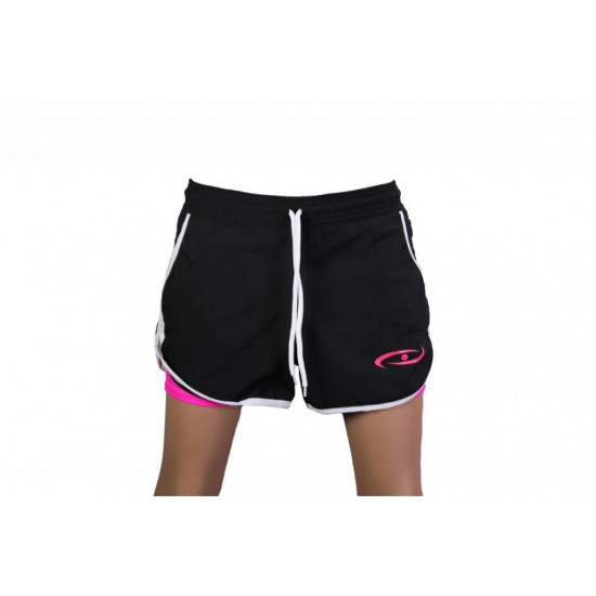 Sportbroekje dames 2 in 1 Roze Legend - Maat: L