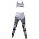 Sportlegging dames Legend Camo Grijs - Maat: XXXS