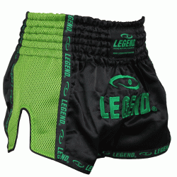 Kickboks broekje Groen Mesh Legend Trendy  - Maat: L
