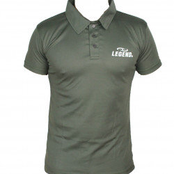 Polo Legend Slimfit army green - Maat: XXL