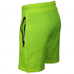 Korte broek/short Legend met rits vakken Neon Groen - Maat: 3XS