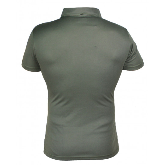Polo Legend Slimfit army green - Maat: XS