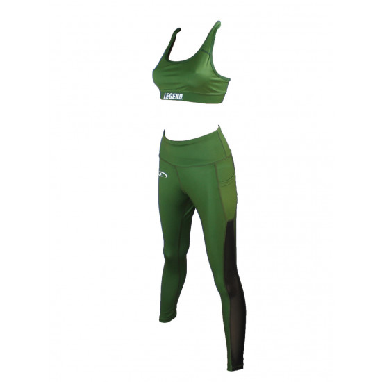Sport BH DryFit Legend  Army Green - Maat: M