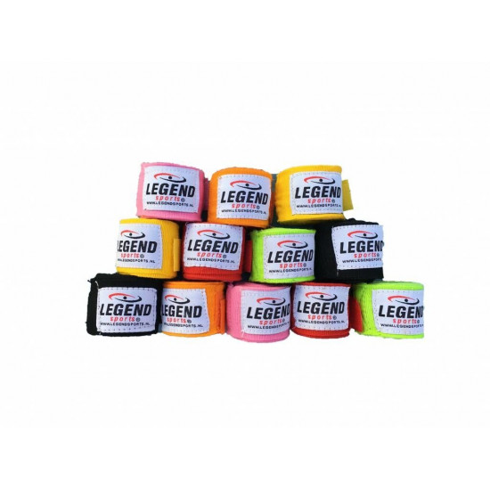 Bandages 2,5M Legend Premium  diverse kleuren - Kleuren: Rood