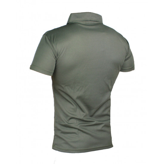 Polo Legend Slimfit army green - Maat: XS
