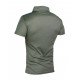 Polo Legend Slimfit army green - Maat: S