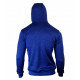 Hoodie dames/heren trendy Legend design Blauw - Maat: XXS