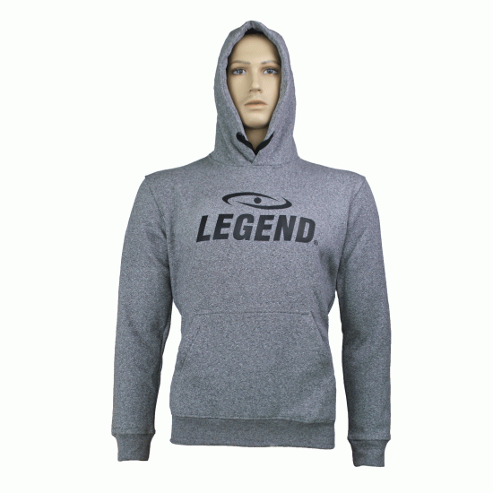 Hoodie Legend Fleece grijs - Maat: XXL