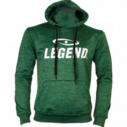Vest trendy Legend design Fleece grijs - Maat: XXL