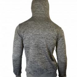 Hoodie dames/heren trendy Legend design Grijs - Maat: XL