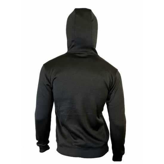 Hoodie dames/heren trendy Legend design zwart - Maat: XXL
