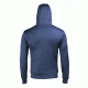 Hoodie dames/heren trendy Legend design Navy Blauw - Maat: XXXS