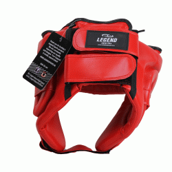 Hoofdbeschermer Rood Legend Spar Line  - Maat: L