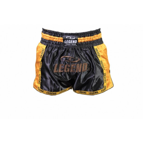 Kickboks broekje bruin/camel Legend Trendy  - Maat: M