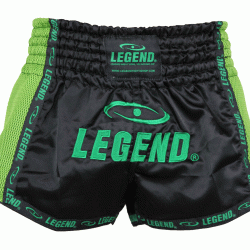 Kickboks broekje Groen Mesh Legend Trendy  - Maat: L