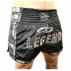 Kickboks broekje glamour silver Legend Trendy  - Maat: XL