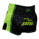 Kickboks broekje neon groen mesh Legend Trendy  - Maat: XS