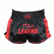 Kickboks broekje rood Legend Trendy  - Maat: XXS