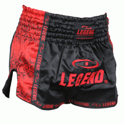 Kickboks broekje red snake Legend Trendy  - Maat: L