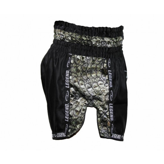 Kickboks broekje grey killer crock Legend Trendy - Maat: XS Kickboks broekje grey killer crock Legend Trendy - Maat: XS