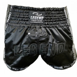 Kickboks broekje glamour black Legend Trendy  - Maat: L