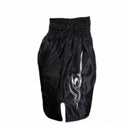 Kickboks broekje legend lang model zilver - Maat: L