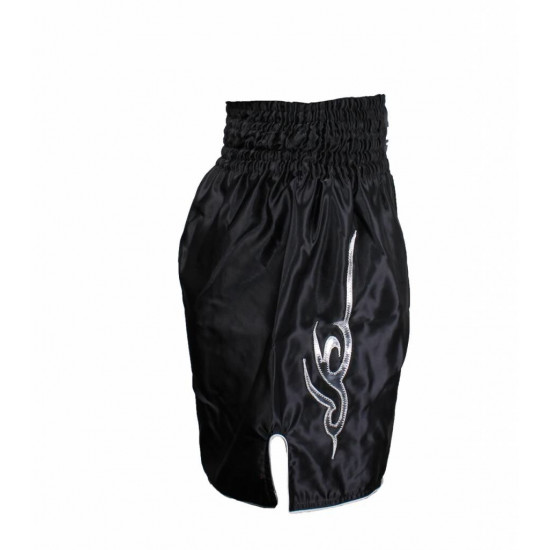 Kickboks broekje legend lang model zilver - Maat: XL Kickboks broekje legend lang model zilver - Maat: XL