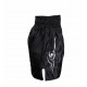 Kickboks broekje legend lang model zilver - Maat: M Kickboks broekje legend lang model zilver - Maat: M