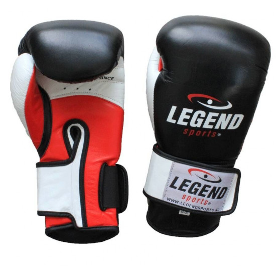 Leren Bokshandschoenen Legend Thai series Blauw - Maat: 12oz