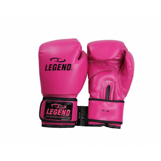 Bokshandschoenen dames roze powerfit & Protect - Maat: 10oz