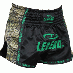 Kickboks broekje green killer crock Legend Trendy  - Maat: L