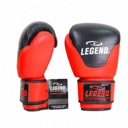 Leren Bokshandschoenen Legend Thai series Rood - Maat: 16oz